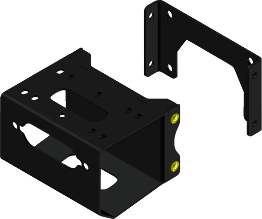 KFI PRODUCTS Winch Mount for Polaris Xpedition 102150 – Heavy-Duty UTV Winch Adapter