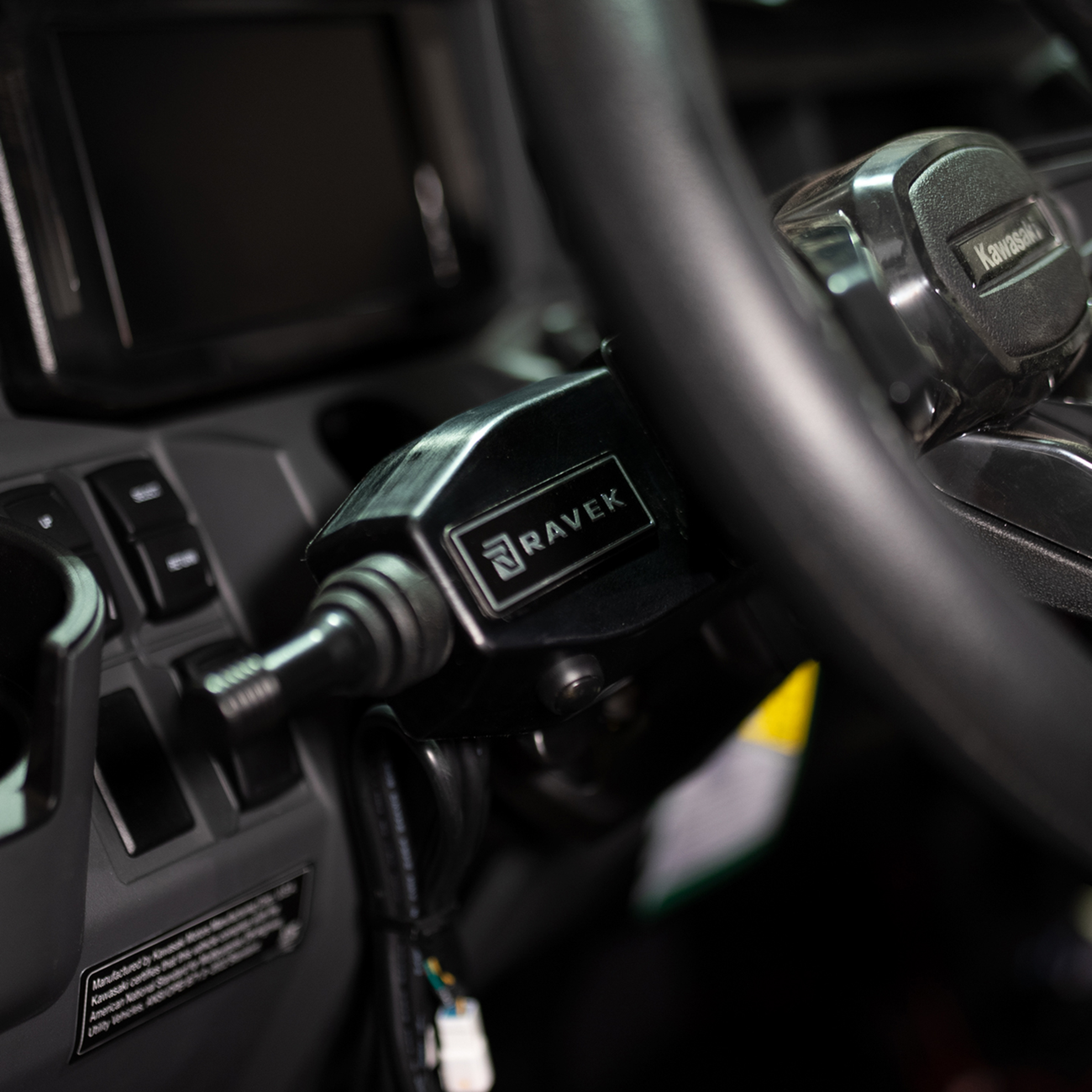 RAVEK Steering Column Turn Signal Stalk - Kawasaki Ridge