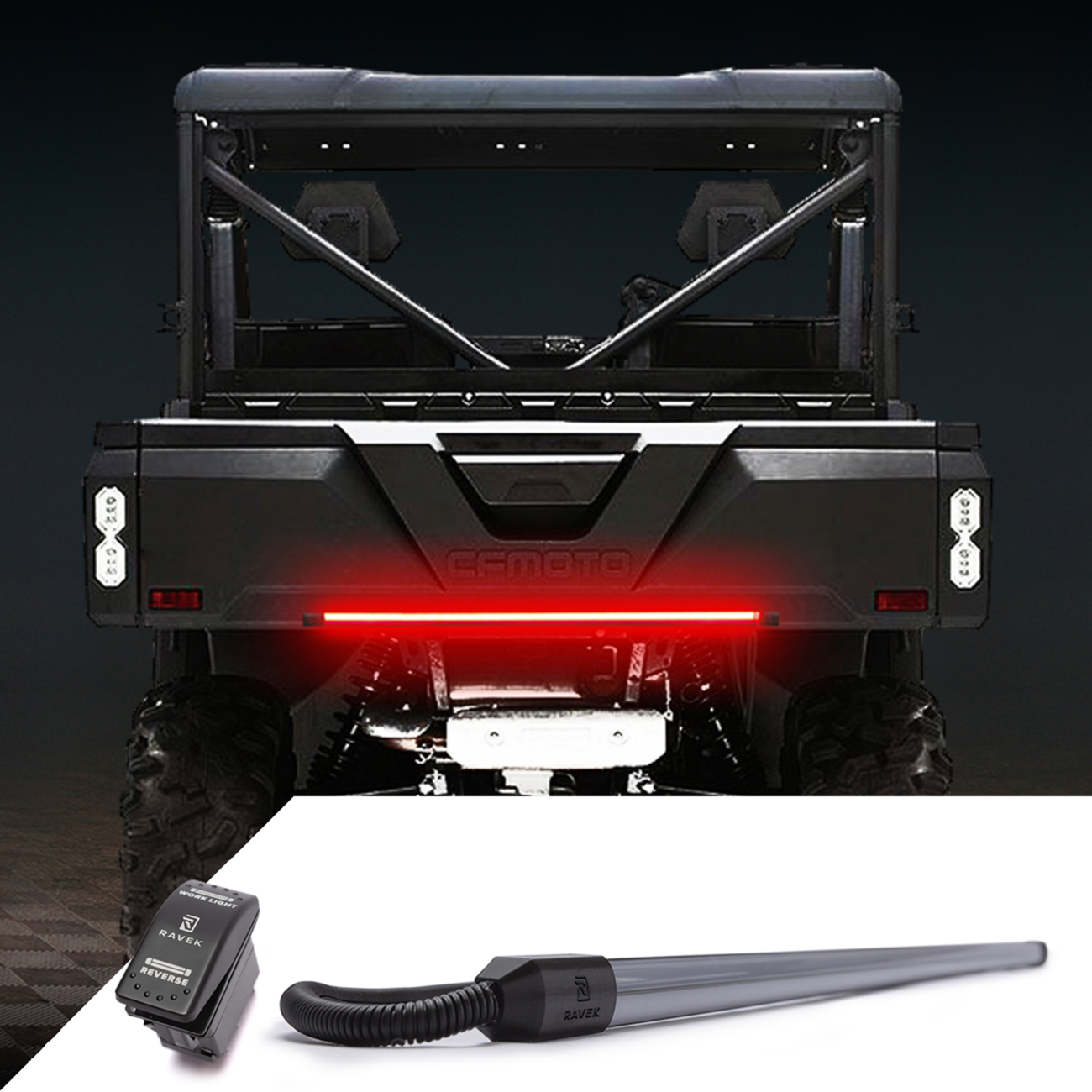 RAVEK 68-1004 2010-2017 CF Moto U10 Multi-Function Taillight