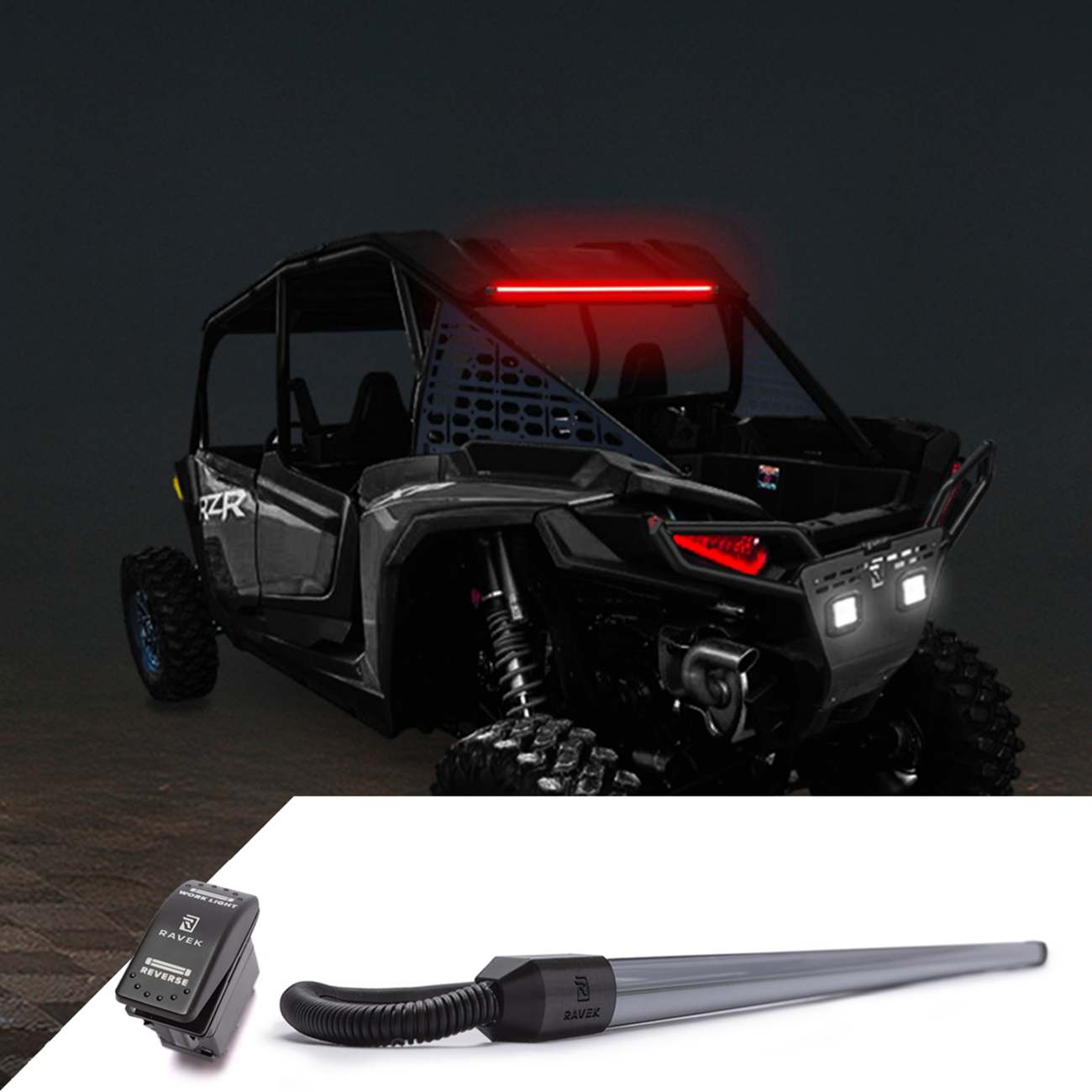 RAVEK 64-3005 2010-2023 RZR XP 1000 Tail Light Multi-Function