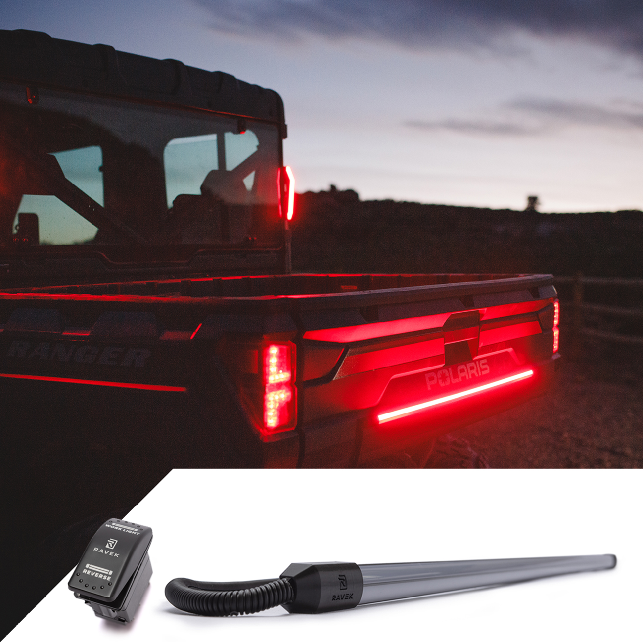 RAVEK 64-1011 2010-2023 Ranger XD1500 Multi-Function Taillight
