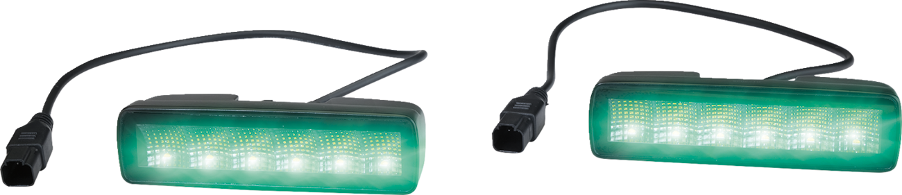 Moose Offroad Mini Light Bar - LED - 6" - Green