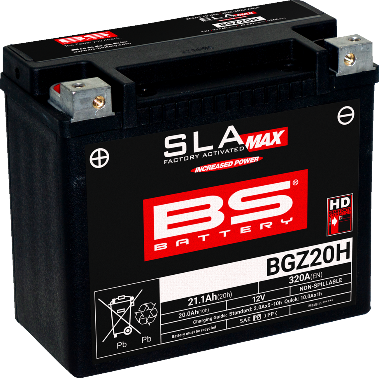 BS Battery 300938 2020s GYZ Battery - 20H