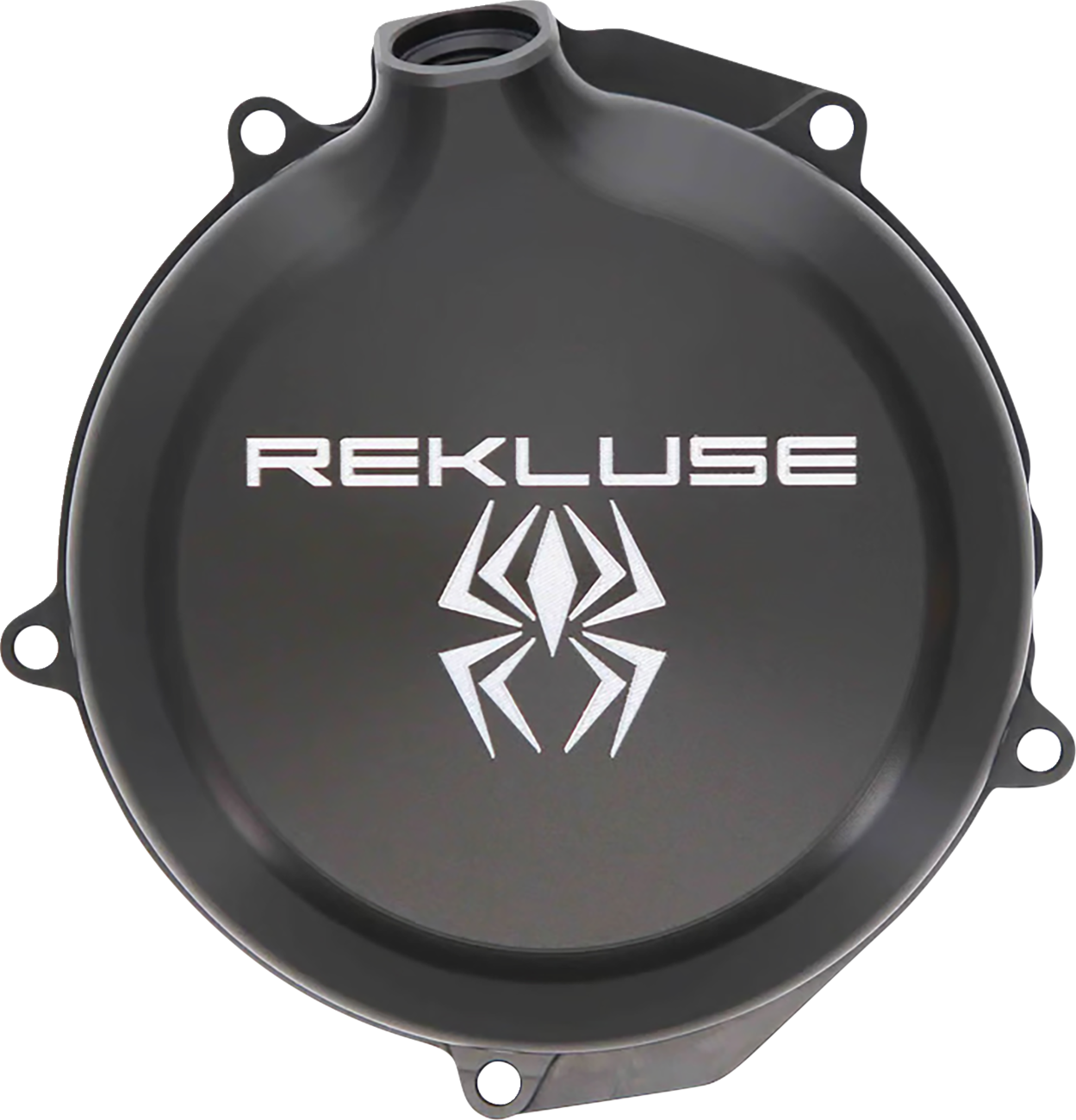 REKLUSE RMS-0412002 Black Double Hard Anodized Billet Aluminum Clutch Cover with Increased Oil Capacity for 2024-2025 Triumph TF 250-X TF 250-E - Moto-House MX