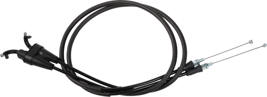 Moose Offroad 0605-0019 Black Vinyl Throttle Cable - Moto-House MX