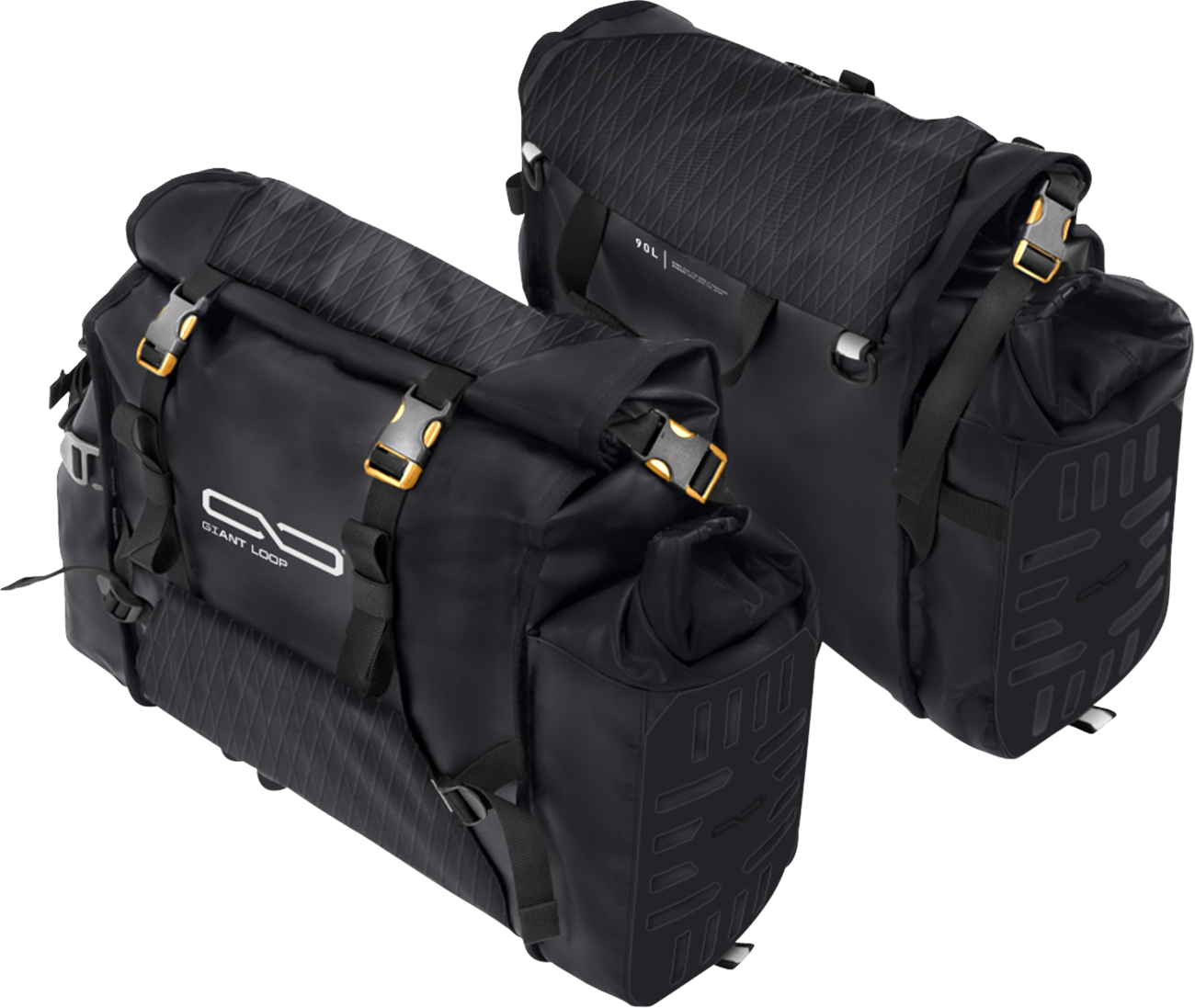 GIANT LOOP Round the World Panniers™ - Black RTW25-B