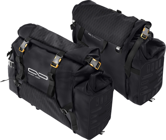 GIANT LOOP Round the World Panniers™ - Black RTW25-B