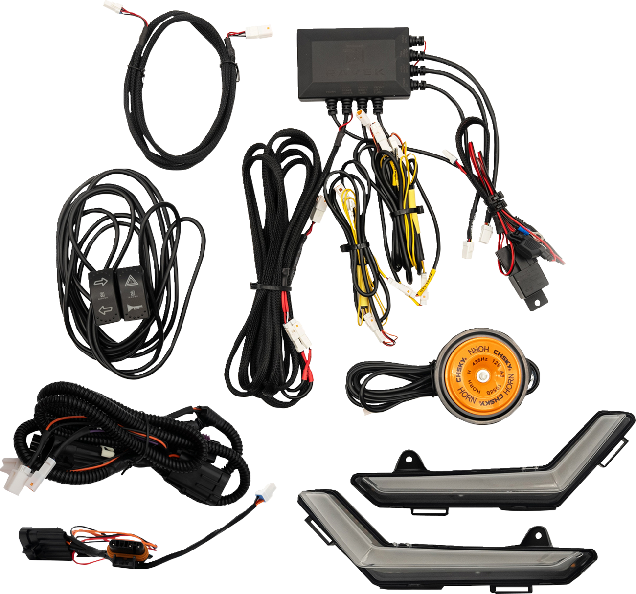 RAVEK 65-5000 2020+ Can-Am Commander Turn Signal Kit Amber White Lights