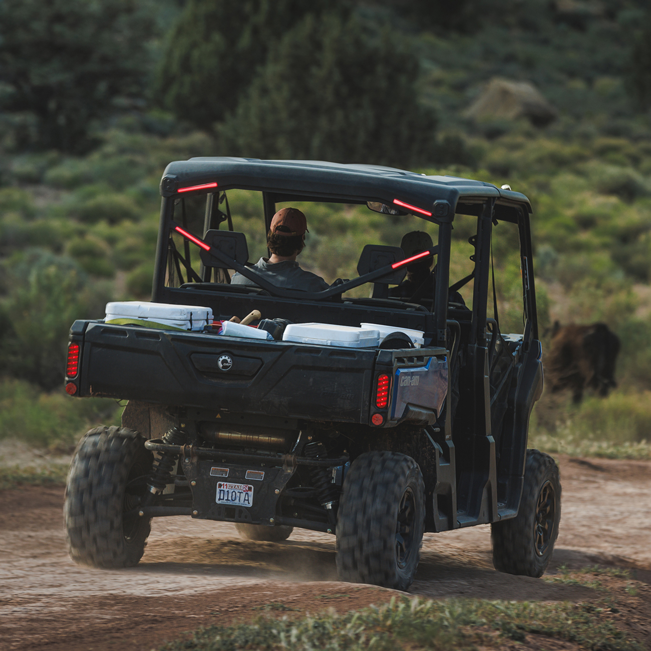 RAVEK 59-206R Turn Signal and Brake Light - Red - Universal 2020-2023 UTV/ATV