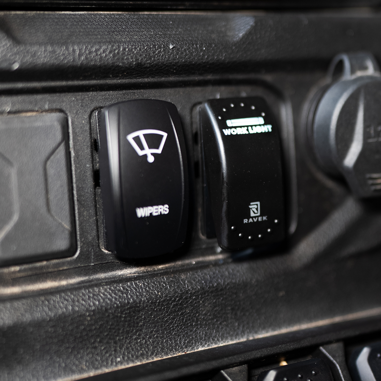 RAVEK Relocation Kit - Wiper Rocker Switch - CFMOTO