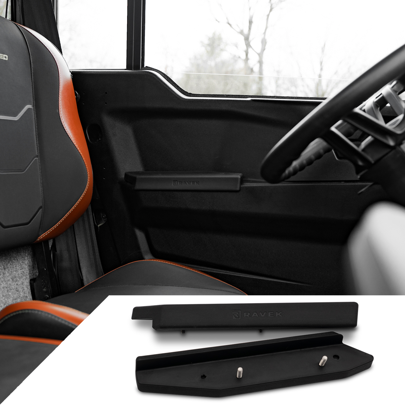 RAVEK UTV Armrests - Can-Am Defender