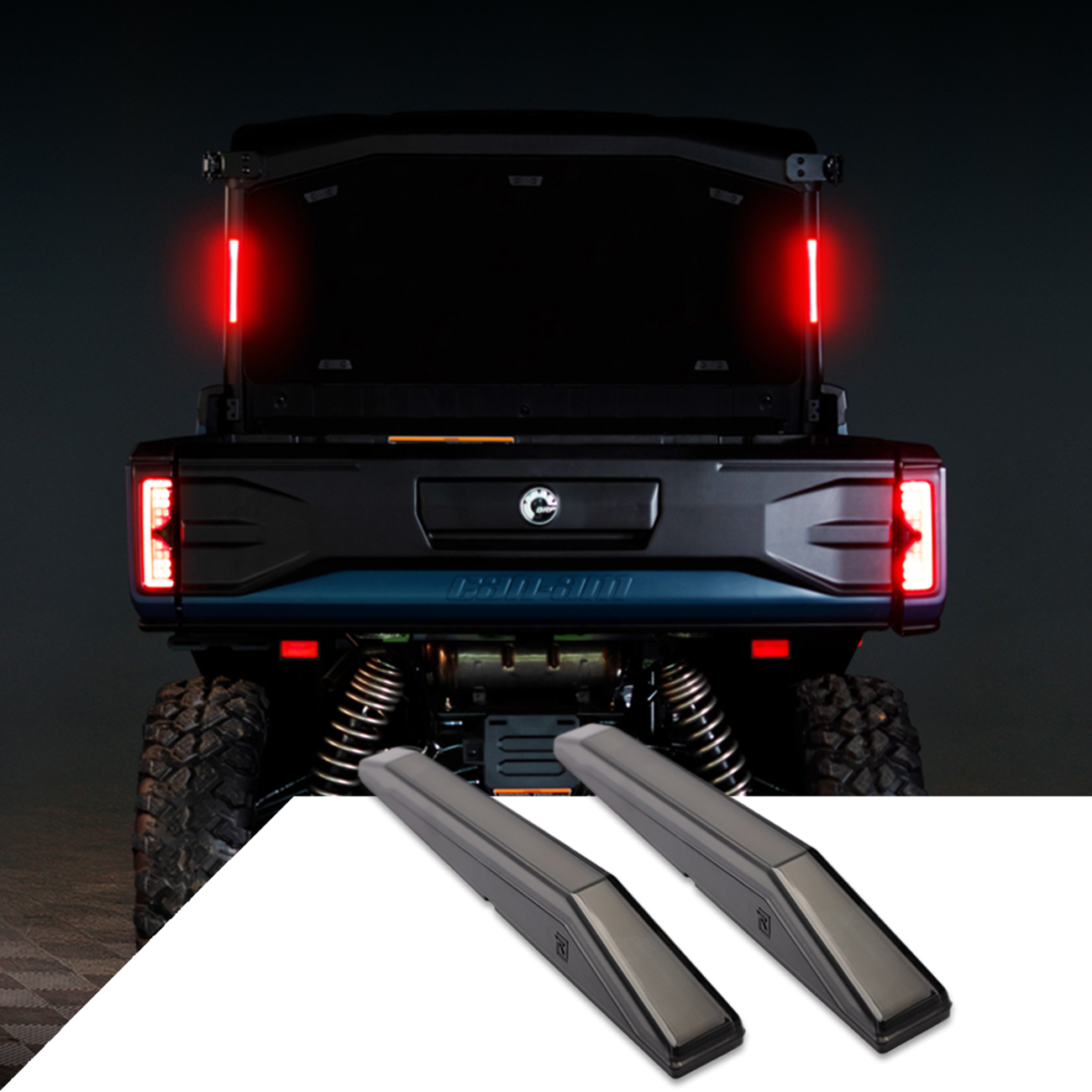 RAVEK HD11 65-2011 Turn Signal and Brake Light with Diffused LEDs for Can-Am vehicles 2015-2024