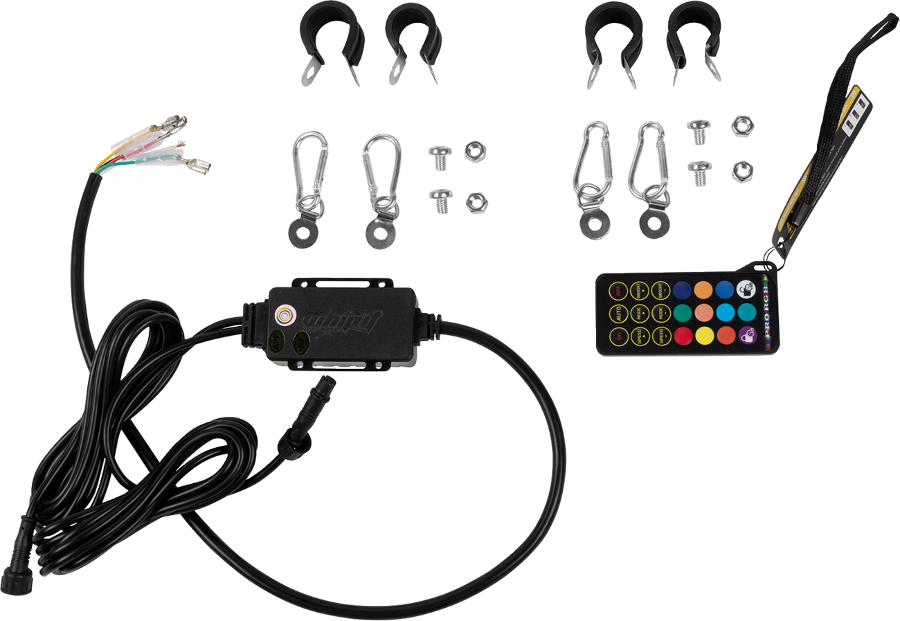 Moose Offroad SB-CHSBTR-152-PU 2023 5' RGB Bluetooth whip light