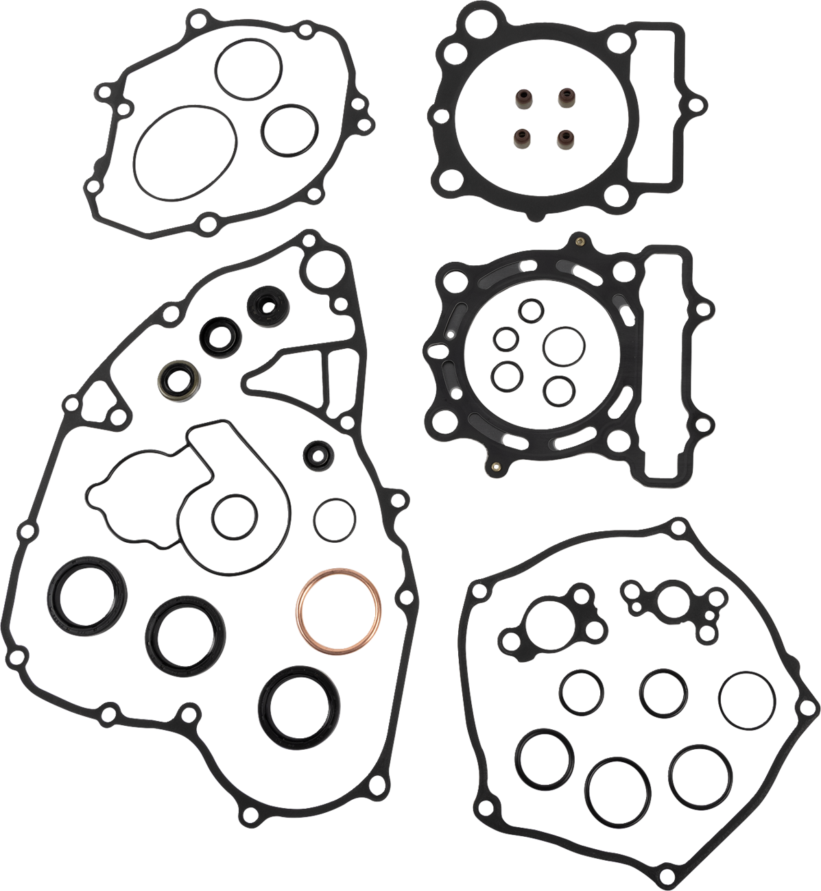 Moose Offroad - Complete Gasket Kit with Oil Seals - Kawasaki 8110073MSE - Fits Kawasaki Models