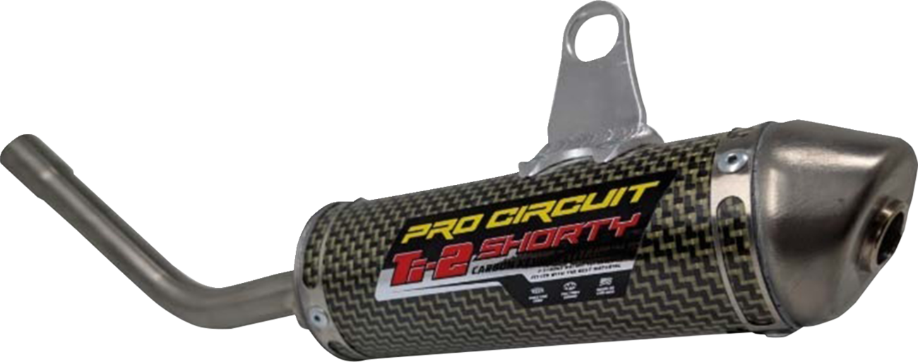 PRO CIRCUIT Ti-2 Shorty Silencer 1152512K Titanium/Aramid Fiber KTM/Husqvarna/GasGas 2010-2024