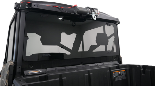 MOOSE OFFROAD 4505-1211 Heavy-Duty Upper Winch Mounting Kit in Black Finish for 2023-2025 Can-Am Defender HD7, HD9, and HD10 Series - Moto-House MX