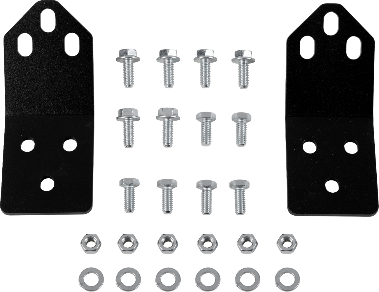 MOOSE OFFROAD 4505-1212 Heavy-Duty Upper Winch Mounting Kit in Black Powder-Coat Finish for CFMOTO UFORCE U10 XL Pro and U10 XL Pro Highland UTVs - Moto-House MX