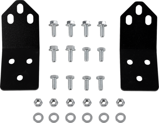 MOOSE OFFROAD 4505-1212 Heavy-Duty Upper Winch Mounting Kit in Black Powder-Coat Finish for CFMOTO UFORCE U10 XL Pro and U10 XL Pro Highland UTVs - Moto-House MX