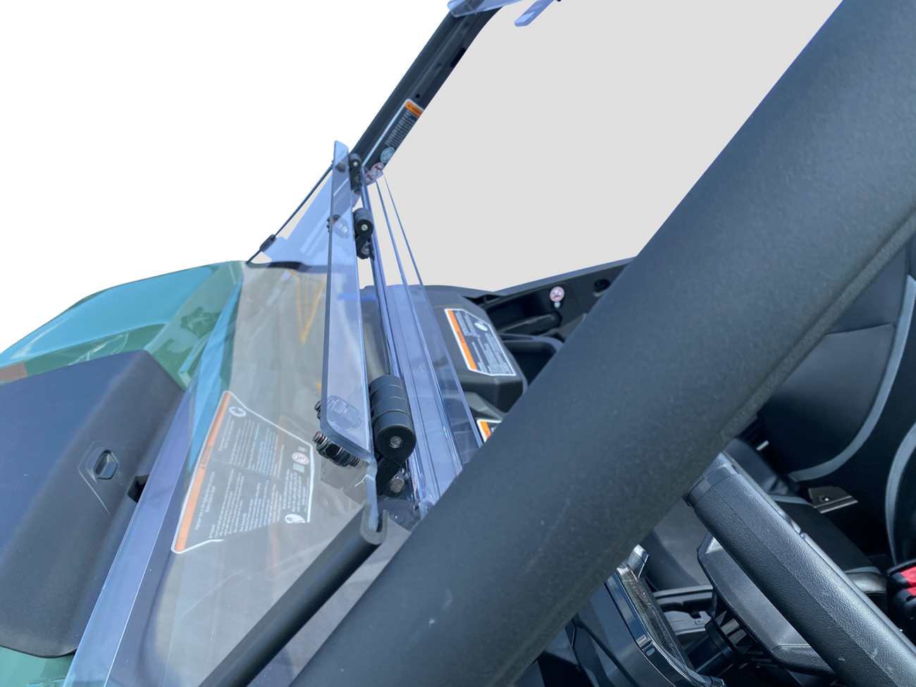 Moose Offroad V000348-12200M Full Folding Windshield Deluxe for Can-Am UTVs 2017-2023
