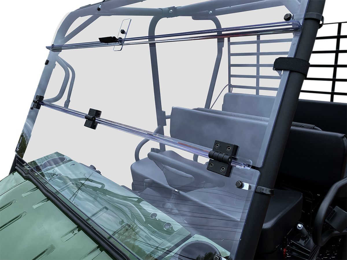 Moose Offroad V000342-12200M Full Folding Windshield Deluxe Mule 4010 2008-2023