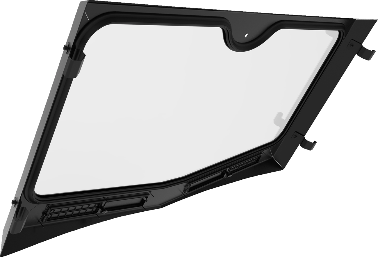 Moose Offroad 28110M Glass Windshield, 2024 Ranger/Pro XD UTV with Dual Sliding Vents and Rubber Gasket