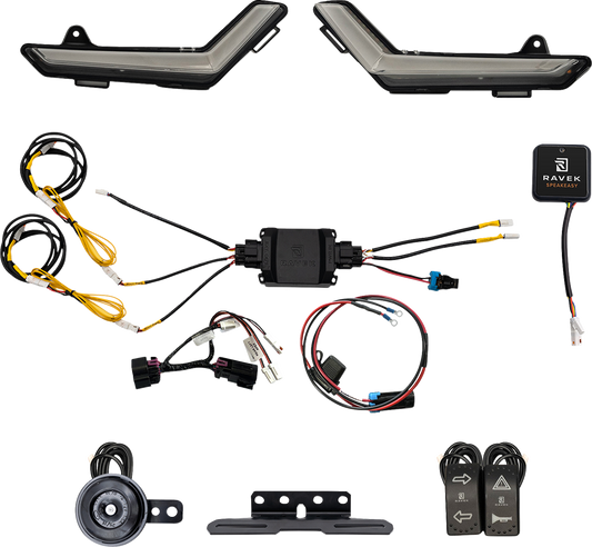 Ravek 65-1000SR Gen 3 Speakeasy Turn Signal Kit Can-Am Defender - Moto-House MX