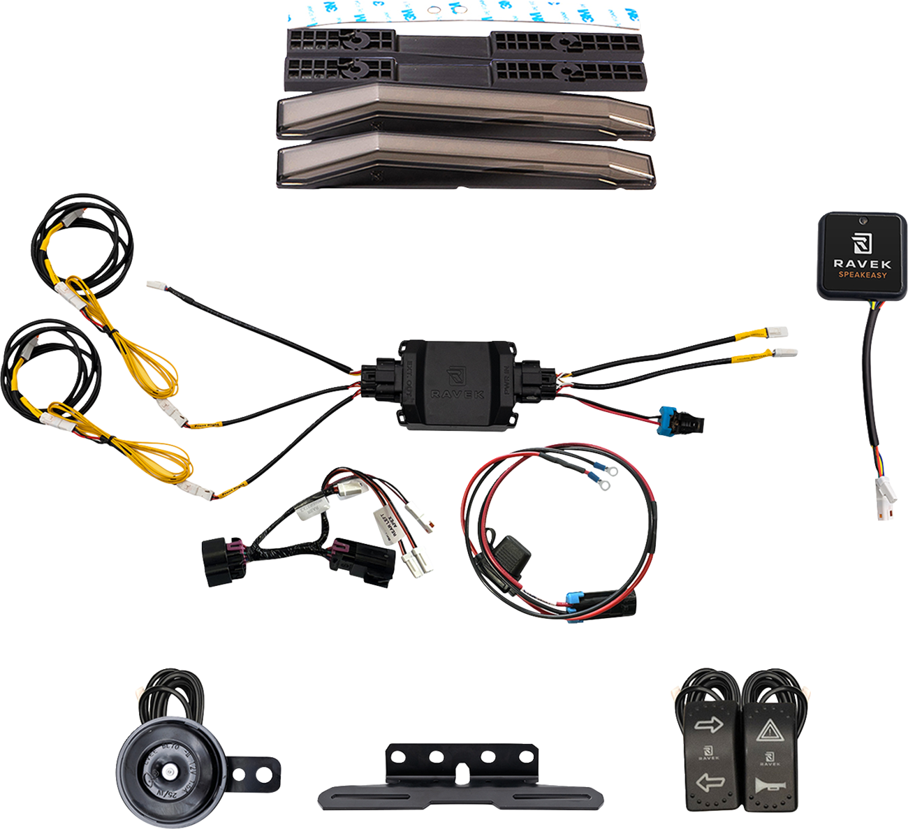 RAVEK 67-4001SR 2020-24 UTV Ridge Turn Signal Kit Speakeasy Wireless