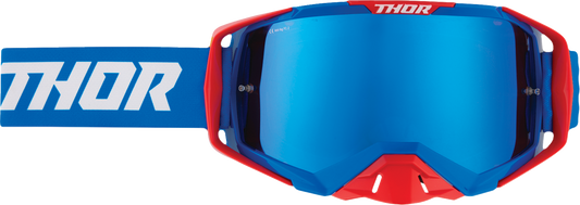 THOR 2601-3709 Activate Goggle Flite 2010s Red White Blue Mirror Lens