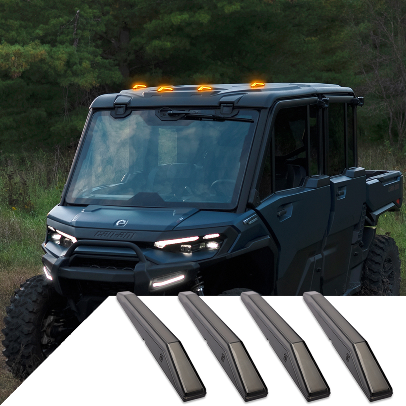 RAVEK 59-1044A Apex Cab Lights 2020-23 Can-Am/CF Moto/Kawasaki LED