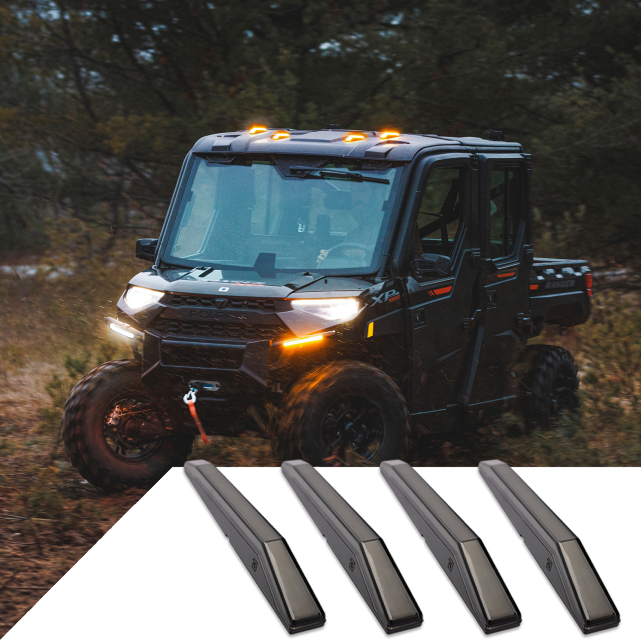 RAVEK 64-1014A Apex Cab Lights 2020-2024 Xpedition/General/Ranger/RZR