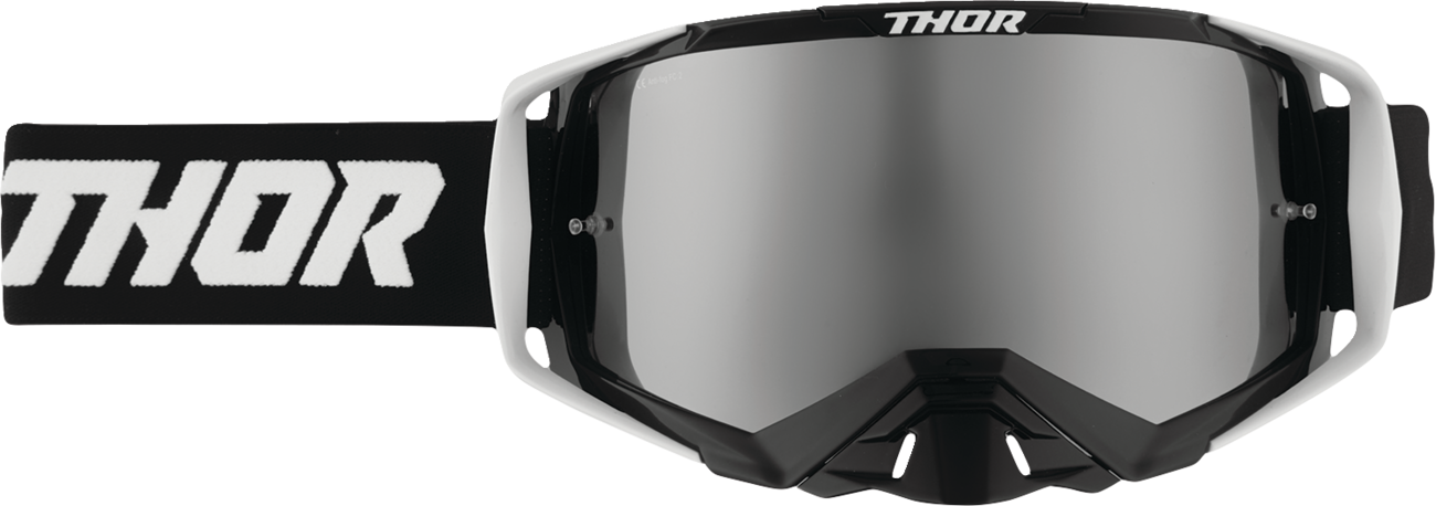 THOR 2601-3702 Activate Goggle Flite 2000-2023 Black Silver Mirror Lens