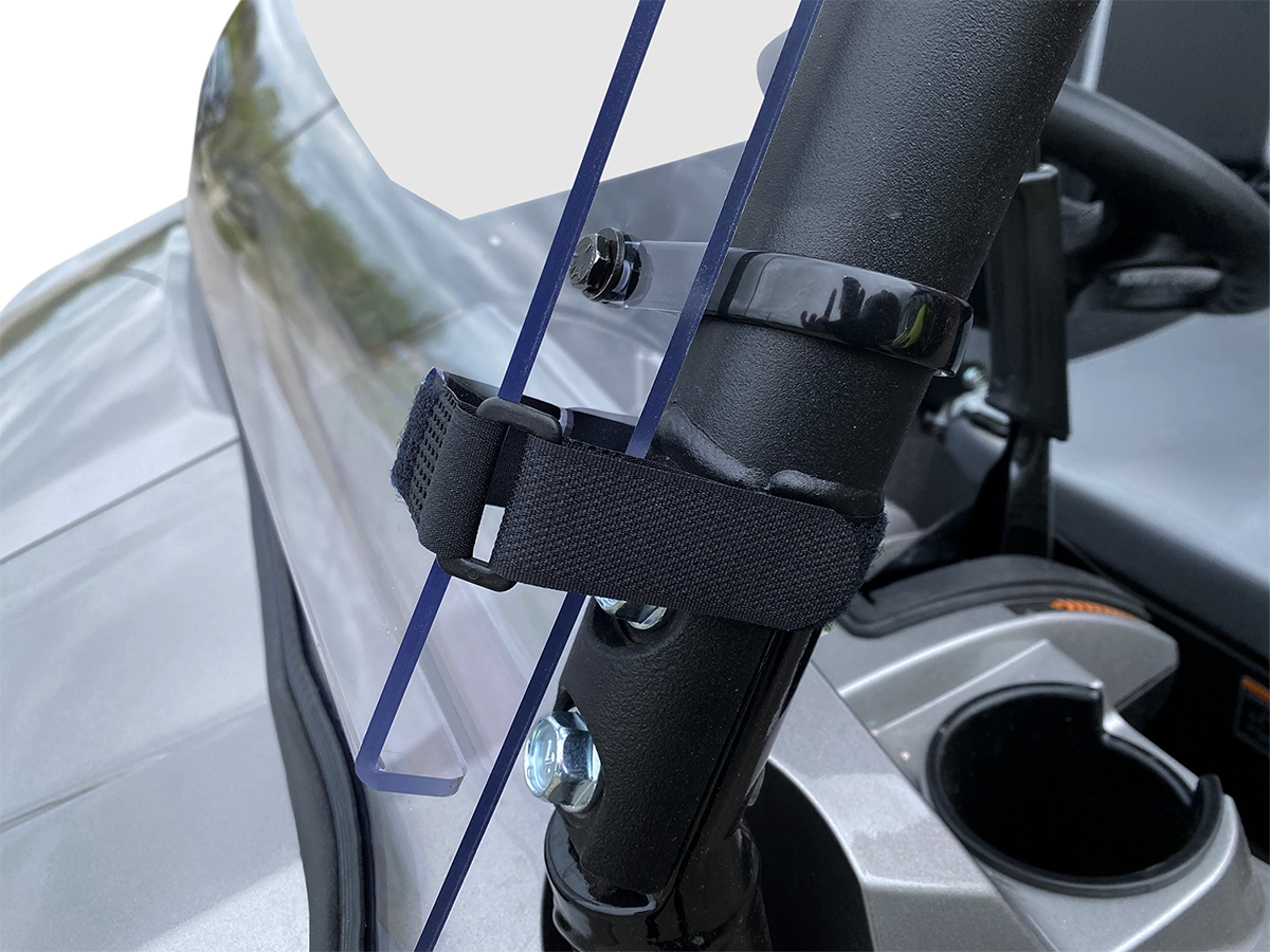 Moose Offroad V000345-12200M Full Folding Windshield Deluxe for Mule 2024+ UTV