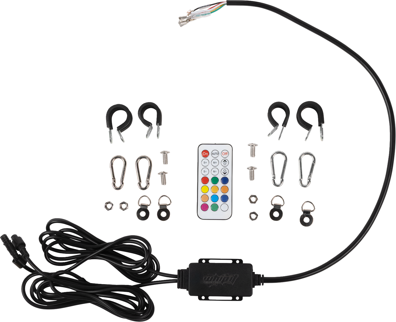 Moose Offroad SB-RGBBTR-132-PU 2023 Jeep Wrangler RGB Bluetooth whip light