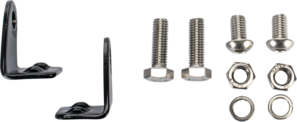 Open Trail 12-9039 B18 heavy-duty aluminum end bracket mounting kit for Slimline LED light bars.