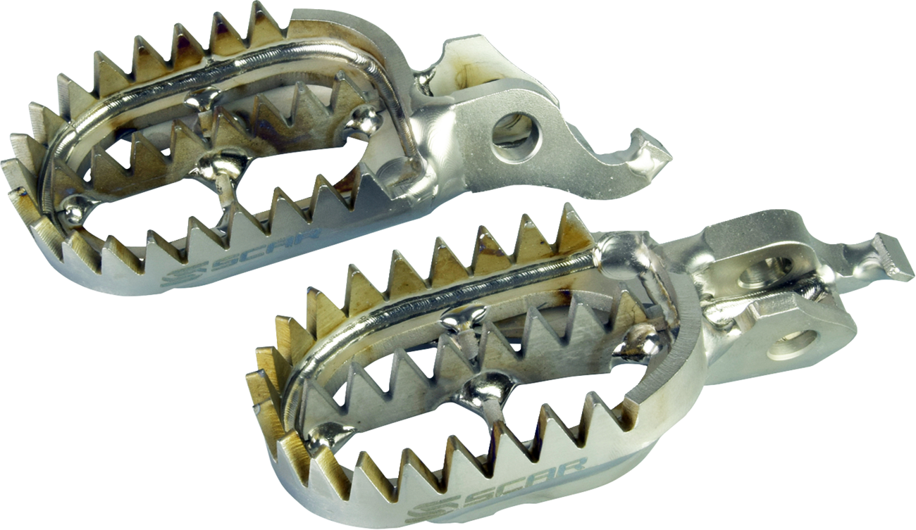 SCAR RACING S9516 2023 Triumph Foot Pegs Titanium
