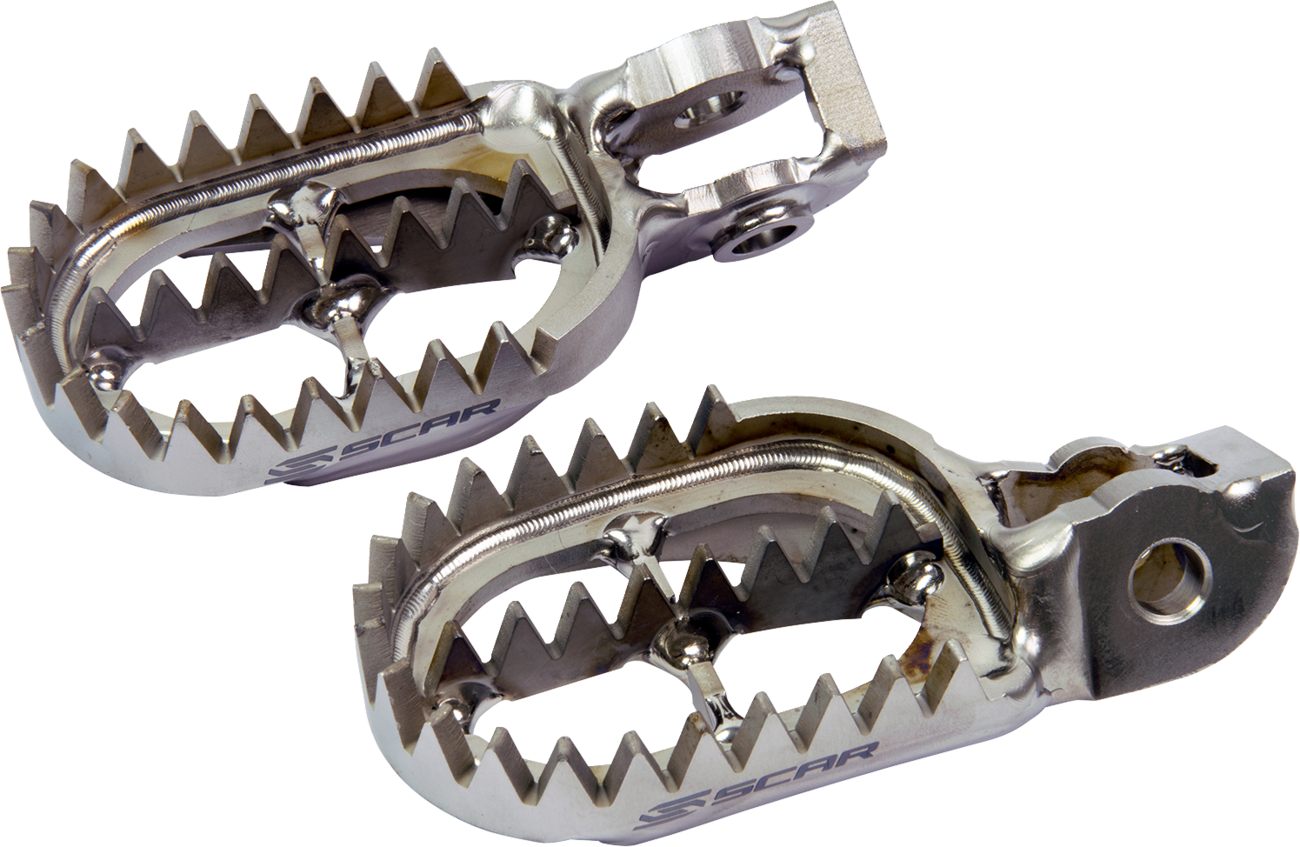 SCAR Racing S8516 2020-23 Stark Varg Titanium Foot Pegs