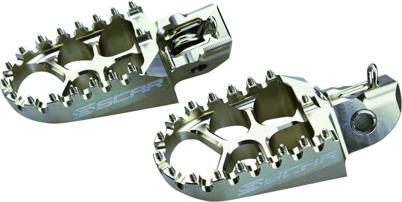 SCAR RACING S5511T 2021-23 Husqvarna/KTM/Gas Gas Evo Foot Pegs