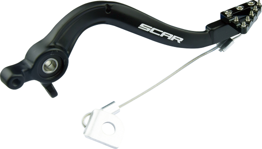 Scar Racing Rbp502BK Rear Brake Pedal Black - Moto-House MX