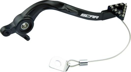 Scar Racing Rbp506BK Rear Brake Pedal Black - Moto-House MX