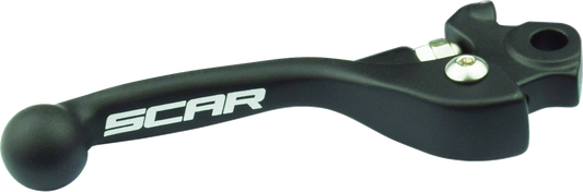Scar Racing OBL101 Forged OEM-Style Brake Lever Yamaha Kawasaki Black Polished - Moto-House MX  