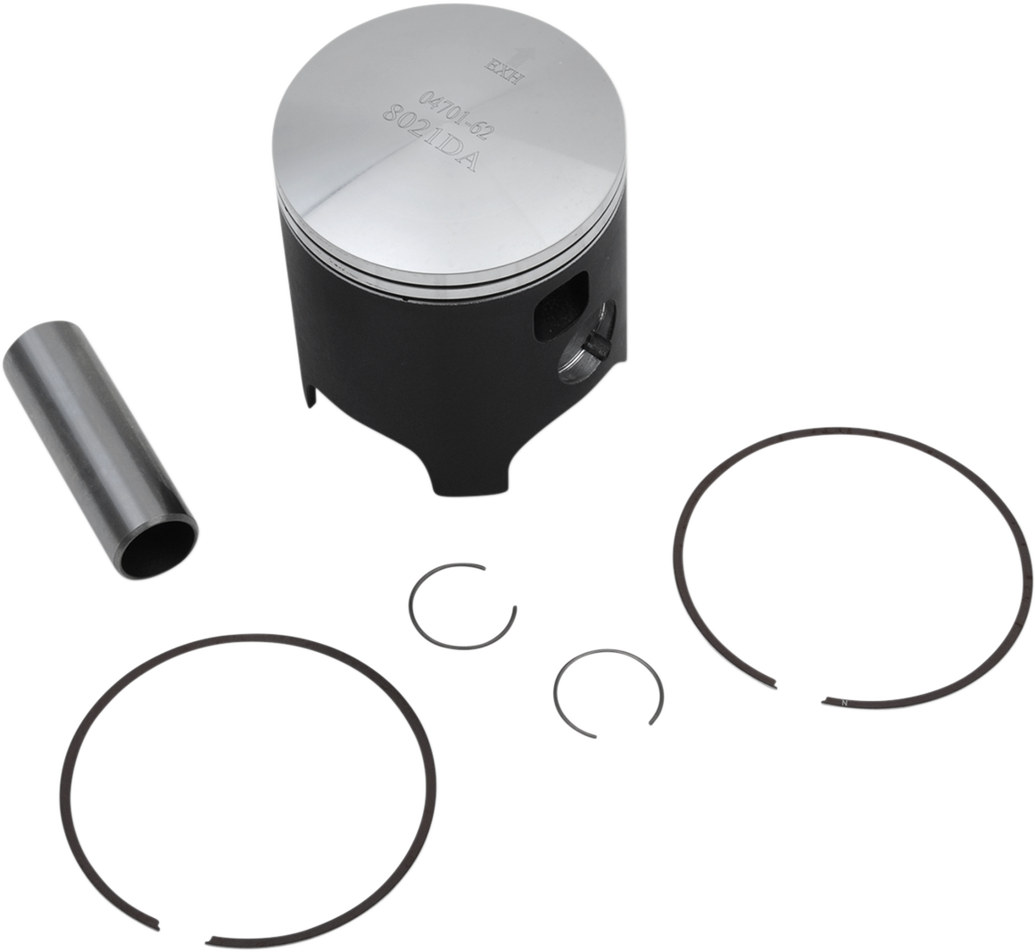 WOSSNER 8021DA Piston Kit - 66.34 mm for Honda Motorcycles & ATVs