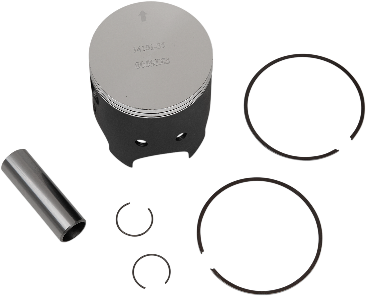 WOSSNER 8059DB Piston Kit - 66.35 mm for Suzuki Motorcycles 2000-2023