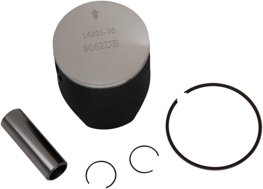 WOSSNER 8062DC Piston Kit - 54mm Performance Replacement for Kawasaki Motorcycles