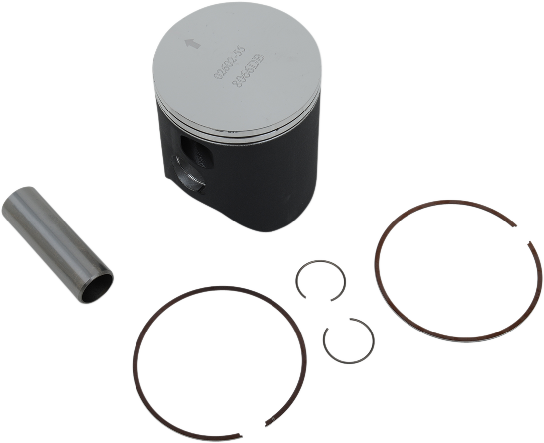 WOSSNER 8066DC Piston Kit - 66.36 mm for Honda Motorcycles 2000-2023