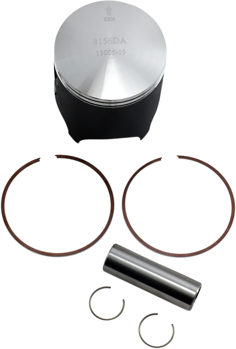 WOSSNER 8156D050 Piston Kit - 66.44 mm for Honda - High Performance OEM Replacement