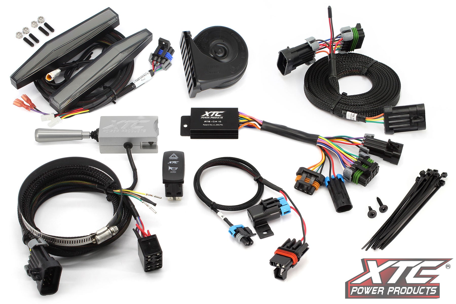 XTC Power Products ATS-L-POL-M10U-DRL 2018-23 Polaris RZR 900/1000 Auto Turn Signal Kit
