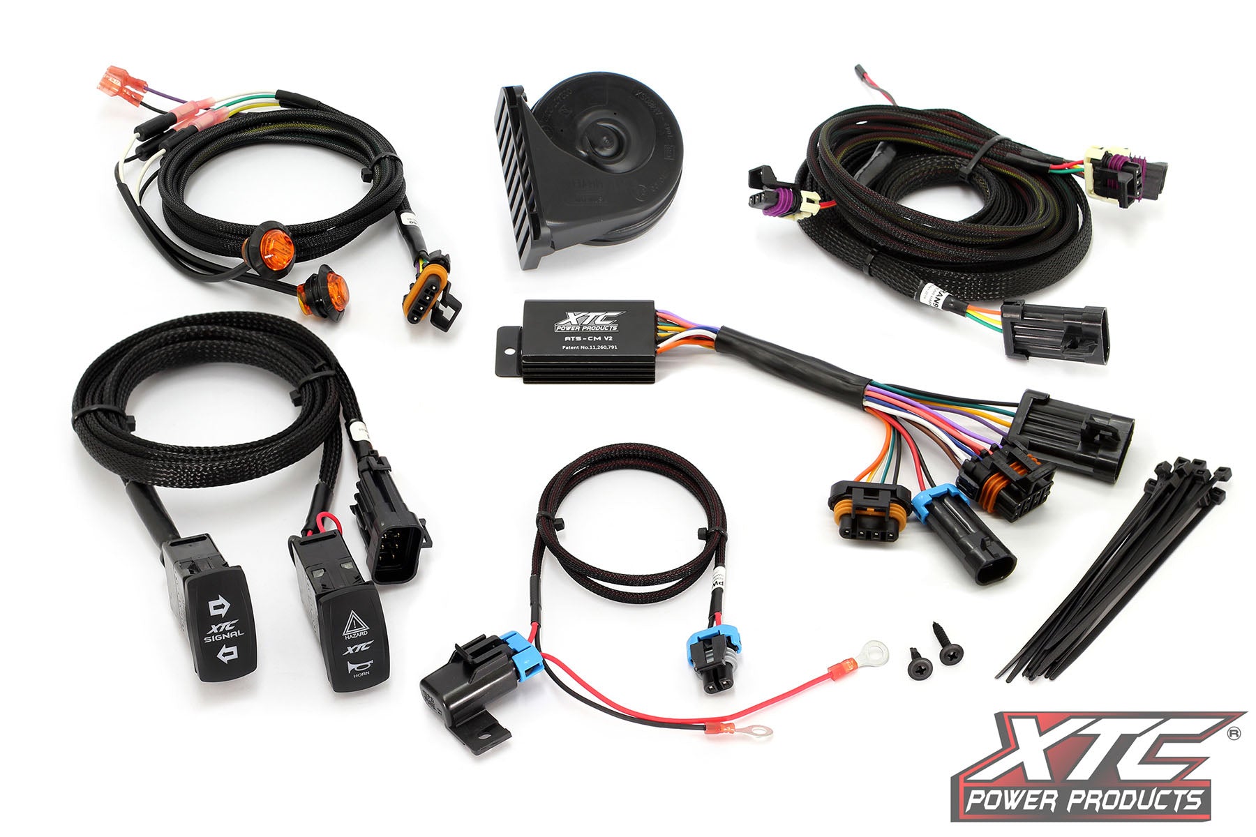 XTC Power Products ATS-POL-RAN-DRL 2020s UTV Self-Canceling Turn Signal Kit