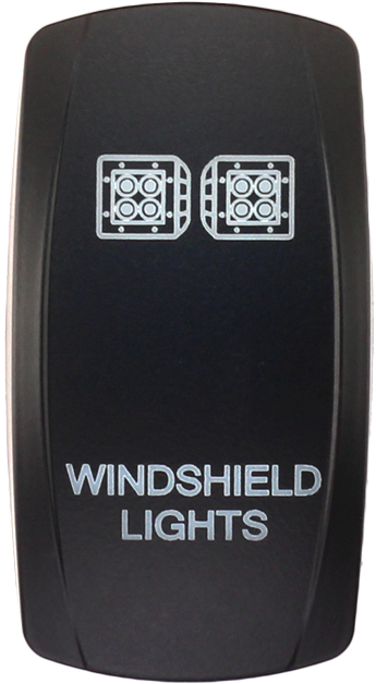 XTC Power Products SW00-00107025 2000-2023 Kawasaki KLR650 Dash Switch Rocker Face Windshield Light