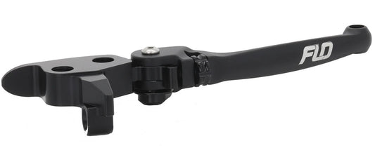 FLO Motorsports HD-810 2015-17 Harley Davidson Softail Mx Style Lever Set Black