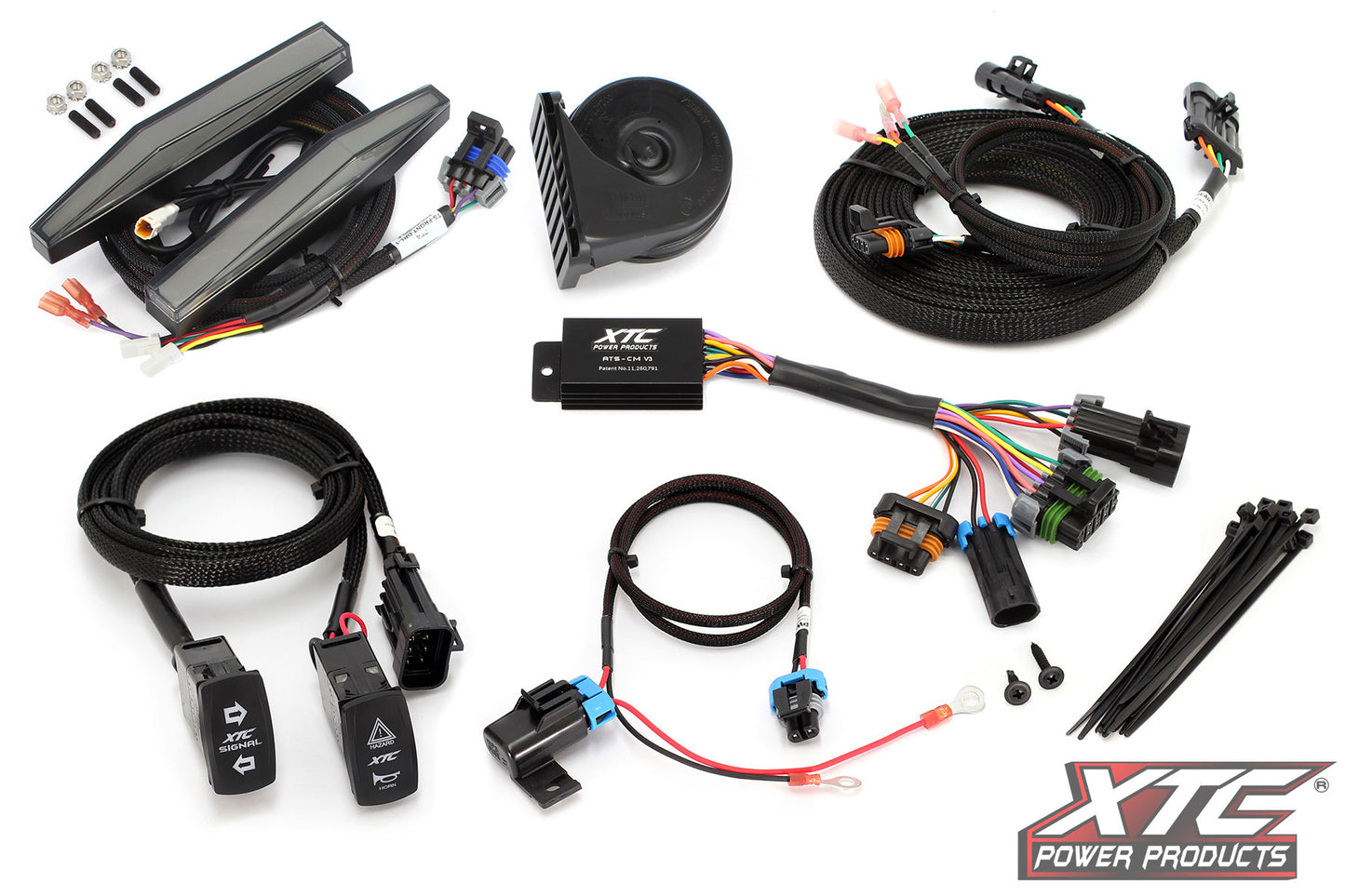XTC Power Products ATS-UNI-I-DRL 2020s UTV Auto Turn Signal Kit